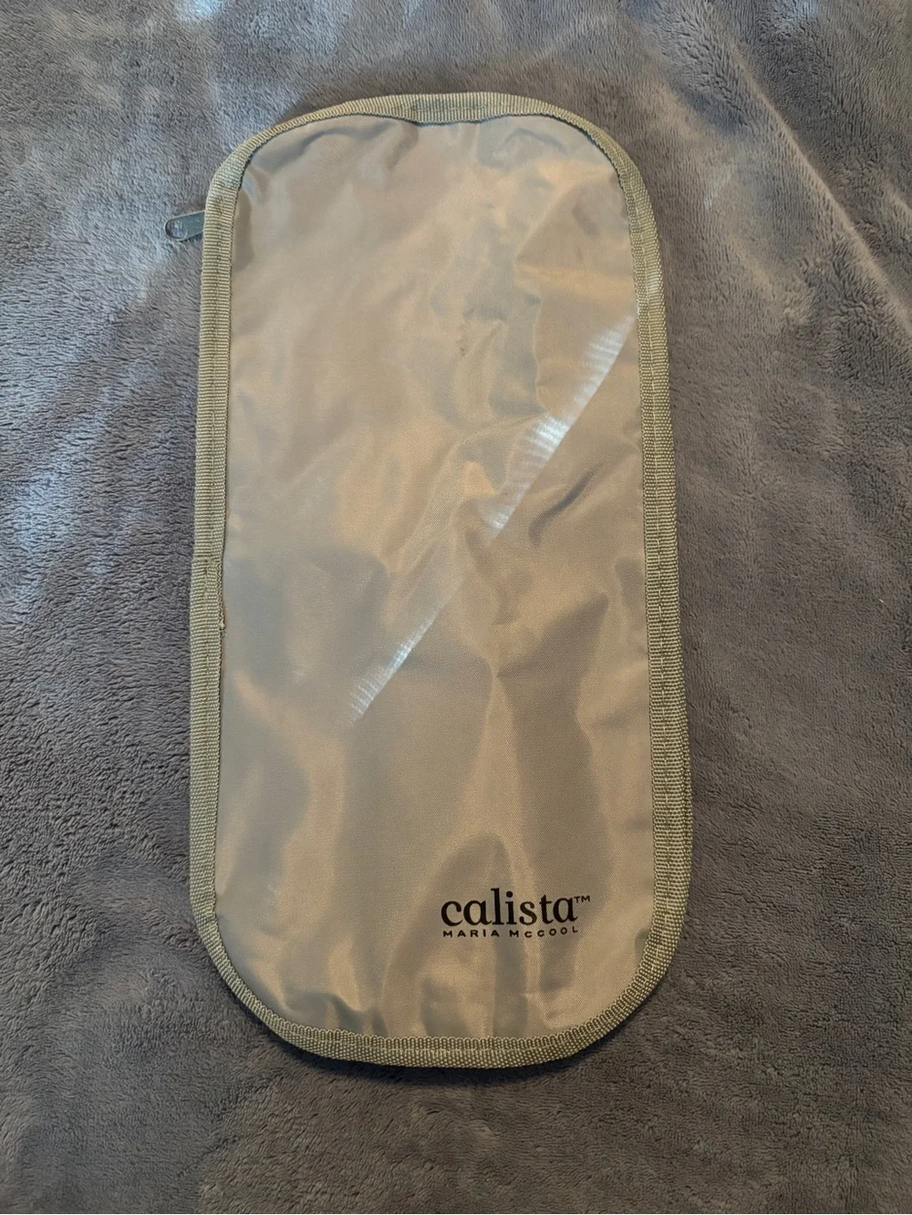 Grey Travel Hair Tools Organizer Pouch